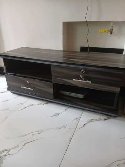 dressing table with long mirror, LCD rack