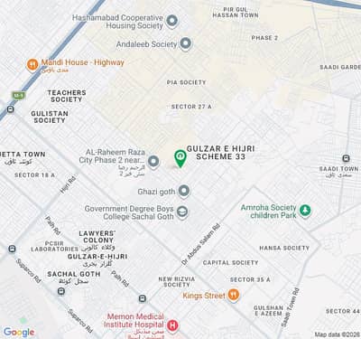 Right Time To Buy An Excellent Location Plot 120sqyd, Qureshi Society Scheme 33