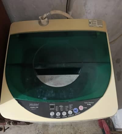 Haier fully automatic washing machine 8.5kg in excellent condition
