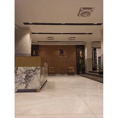 Brand New Luxurious Flat 2 Bed DD Full Ventilation, CHANCE DEAL Chapal Courtyard 2 Scheme 33