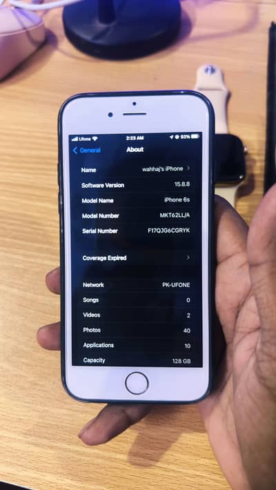 iphone 6s PTA approved 128gb