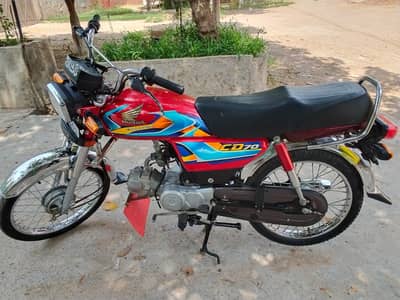 Honda CD 70cc new bike urgent sale