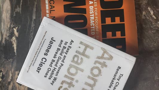 ATOMIC HABITS & DEEP WORK COMBO - BOTH NEW AT BEST PRICE