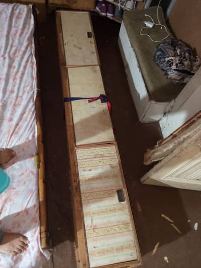 wooden and chipboard