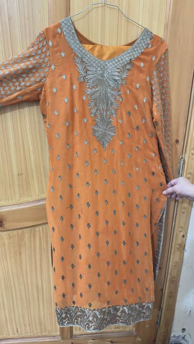 Fancy Elegant printed 3 piece suit