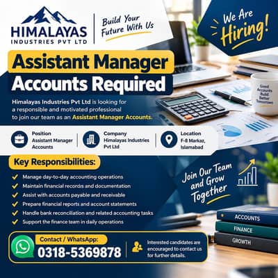 Accountant (Female & Male)