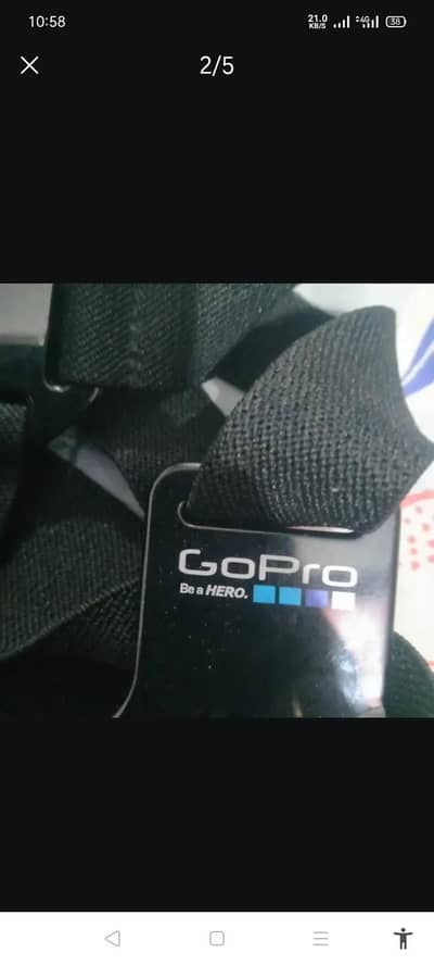 Go Pro chest belt