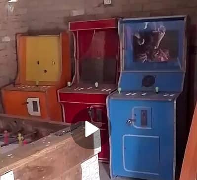 2 Arcade Gaming Machines Rs28000 – Fully Working – Good Condition
