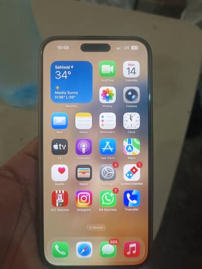 Apple iPhone 15 Pro Max Natural Titinaum