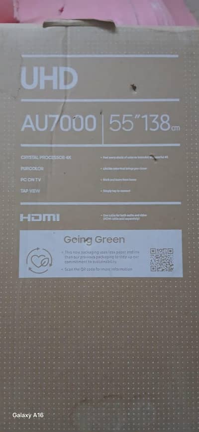 samsung UHD Smart LCD Au7000 for sale