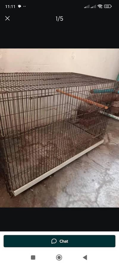 2.5*1.5*1.5 folding cage for sale . 03330031118 Whatsapp me