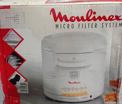 Moulinex Deep Fryer 2000W - Micro Filter System (Made in France)