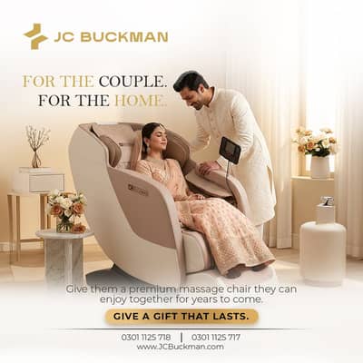 Full Body Massage Chair Pakistan - JC Buckman - Zero Gravity & Heat