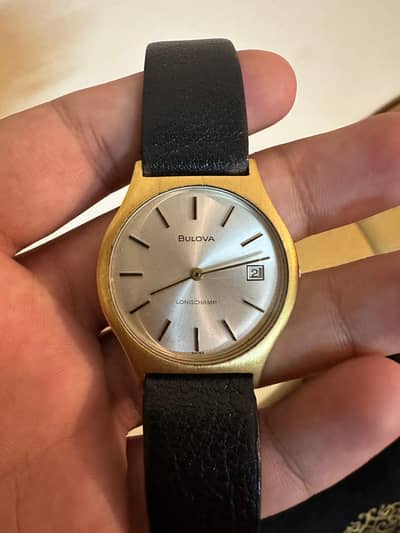 Bulova Longchamp Swiss Watch
