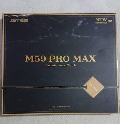 JSYES M59 Pro Max Smart Watch | 7 Straps | Oman Imported