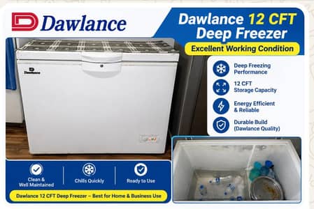 Dawlance 12 CFT Deep Freezer | Excellent Cooling | 8 Years Old