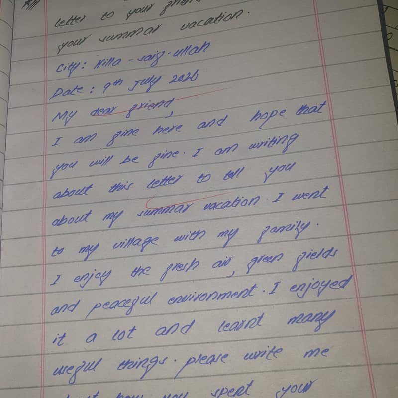 ہاتھ سے خوبصورت لکھائی جو بھی ہو ہر چیز کے لیے 1
