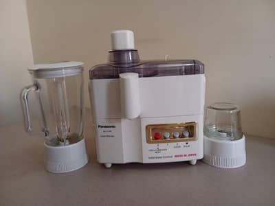 Original Panasonic 3-in-1 Juicer Blender (Imported from Saudi Arabia)