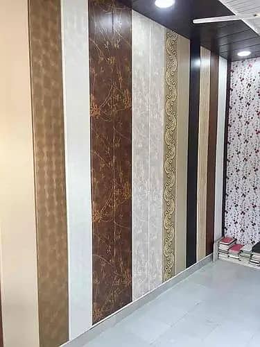 pvc panels,wallpaper, vinyl floor,wooden floor,blinds