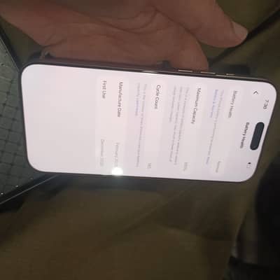 Apple iPhone 16 Pro Max in warranty non pta with box