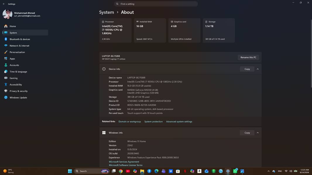 hp 17T 2