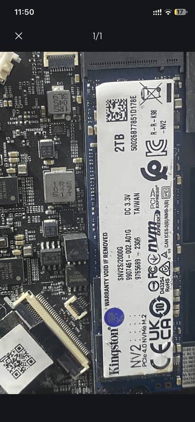 Kingston 2TB Gen 4 NVME | 100%