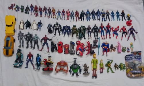 Mix Ben 10, Power Rangers, Marvel, DC, Terminator, Transformers