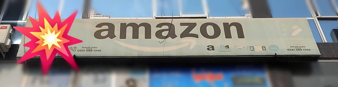 Back light sign board for sale