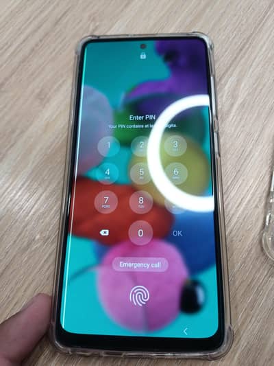 Samsung Mobile A51 panal ma line6 128 beck raf display finger box sat