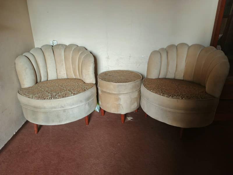 Sofa Set & three Coffee Tables for sale 1