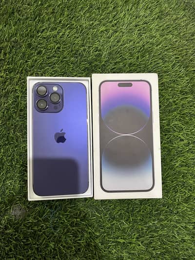 Apple iPhone 14 Pro Max factory unlock with box 256gb