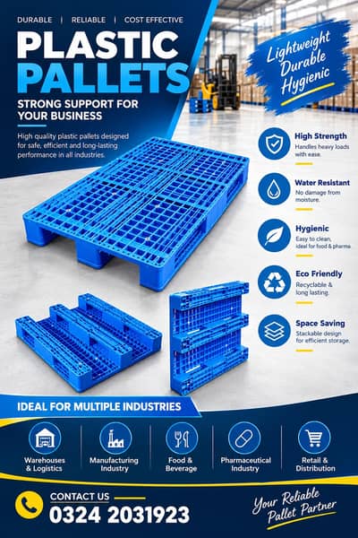 Wooden & Iron Pallets | Heavy Duty karachi, Industrial Pallet| Plastic