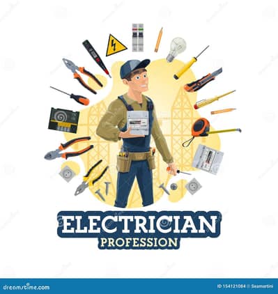 New or Repair any electric problem just call us