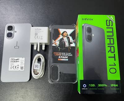 Infinix Smart 10 — 120Hz Display | 5000mAh Battery | 4GB RAM | 64GB