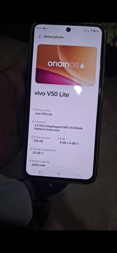 Vivo v50 lite 5g
