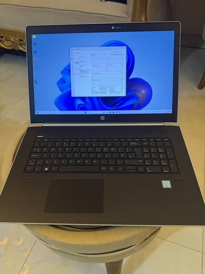 HP ProBook 470 G5 – Core i7 8th Gen | Dedicated NVIDIA | 17.3" Display