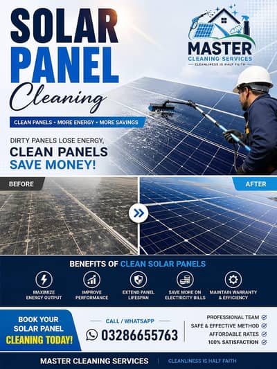 SOLAR PANEL AND WATER TANK CLEANING SERVICES