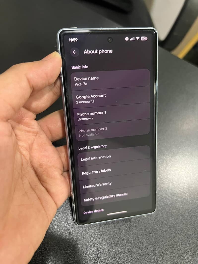 Google Pixel 7A 1