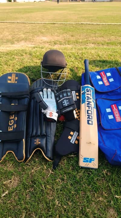 Complete Cricket Kit | Gray-Nicolls + SF Bat | 9.2/10