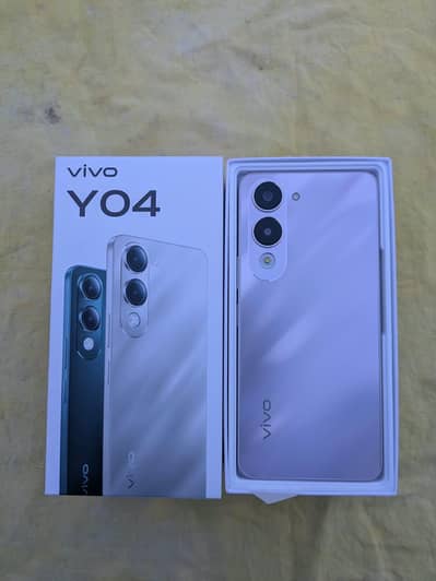 Vivo Y04 with box + warranty