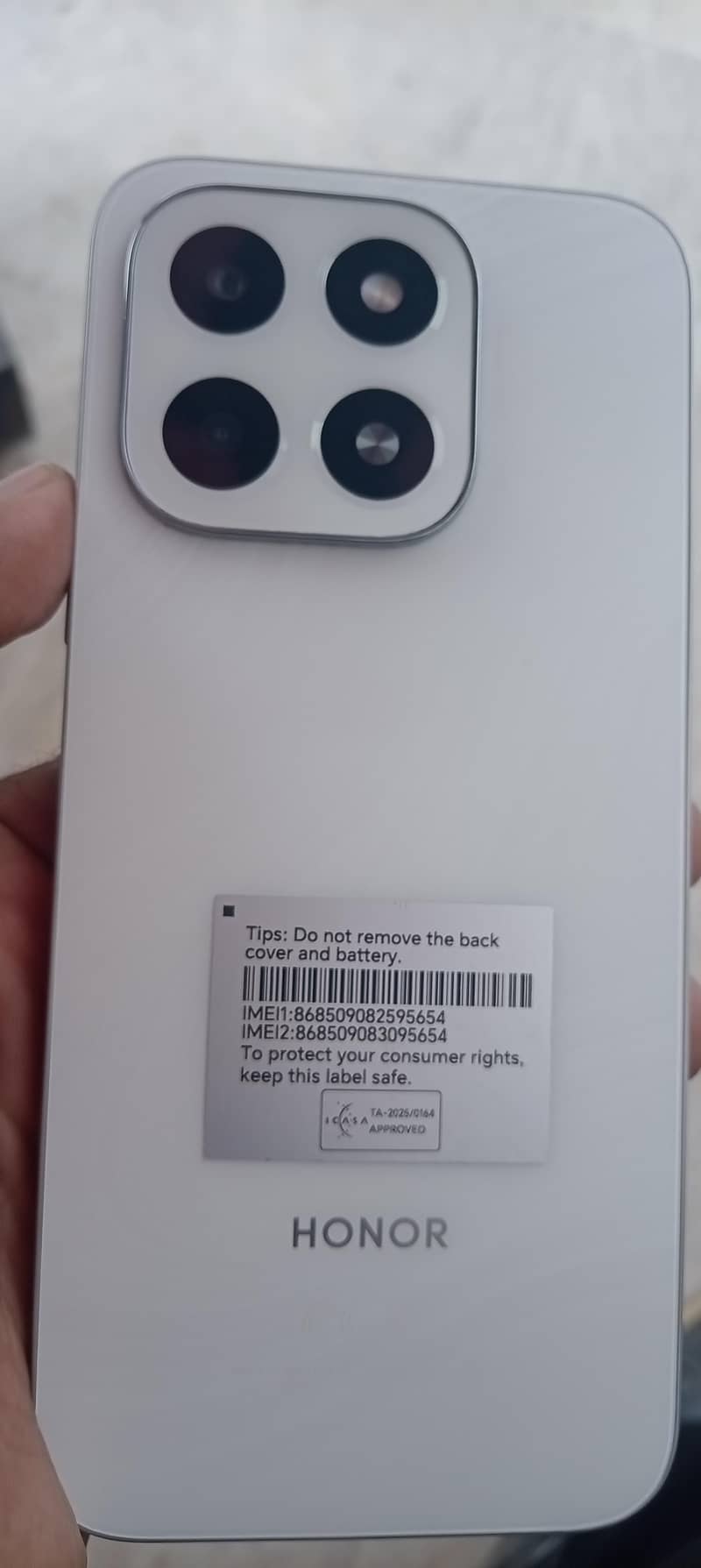 Honor x6c 4