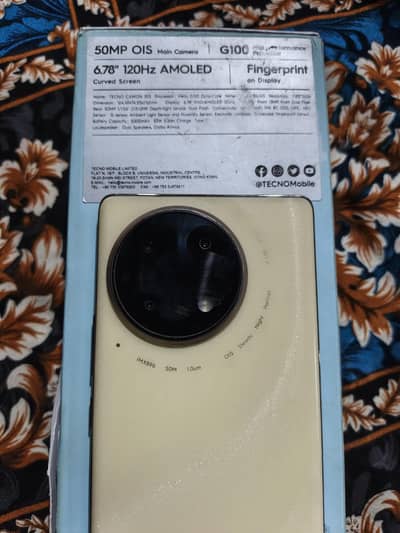 Tecno CAMON 30S, Gold with box 16/256 exellent condition