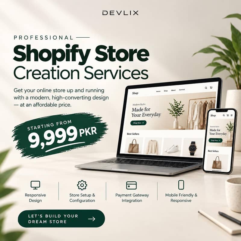 Shopify Store Creation 0