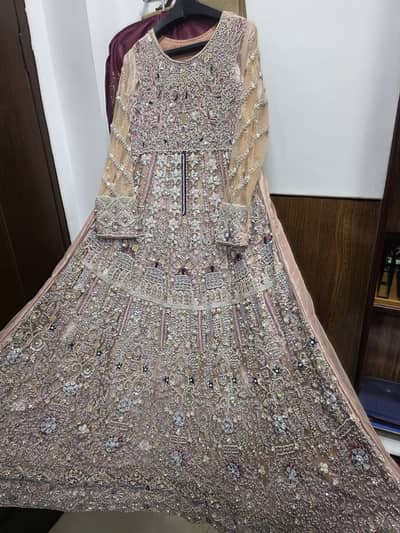 bridal dress for sale one time used