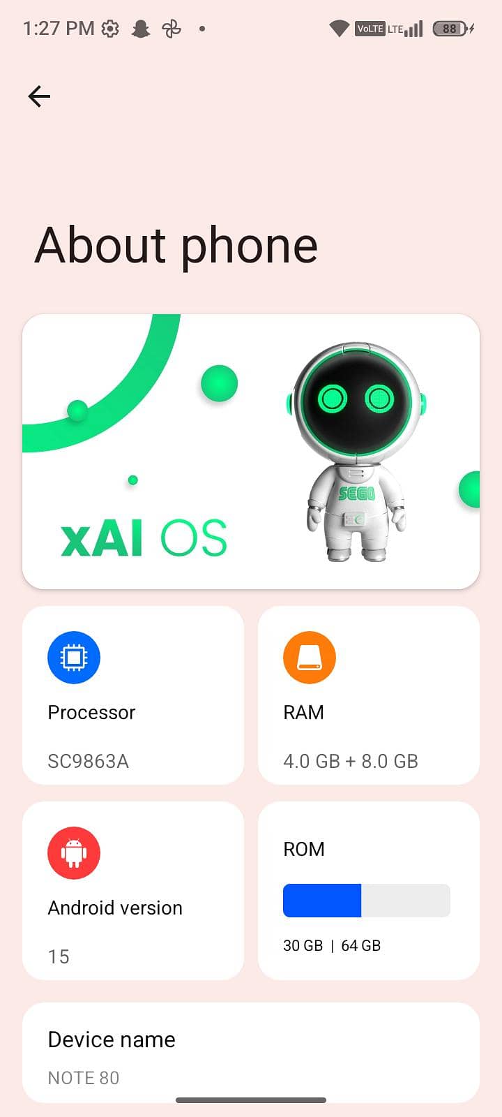 SEGO Note 80 2