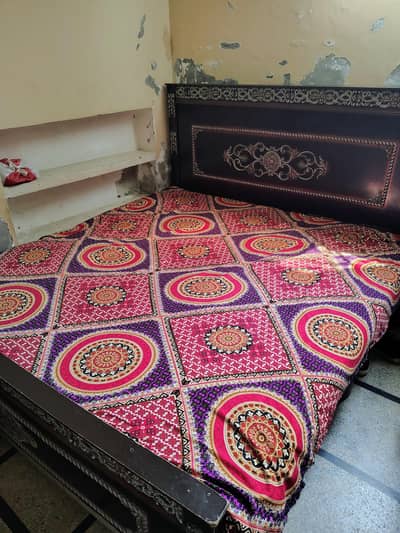 Bed for sell with mattress
