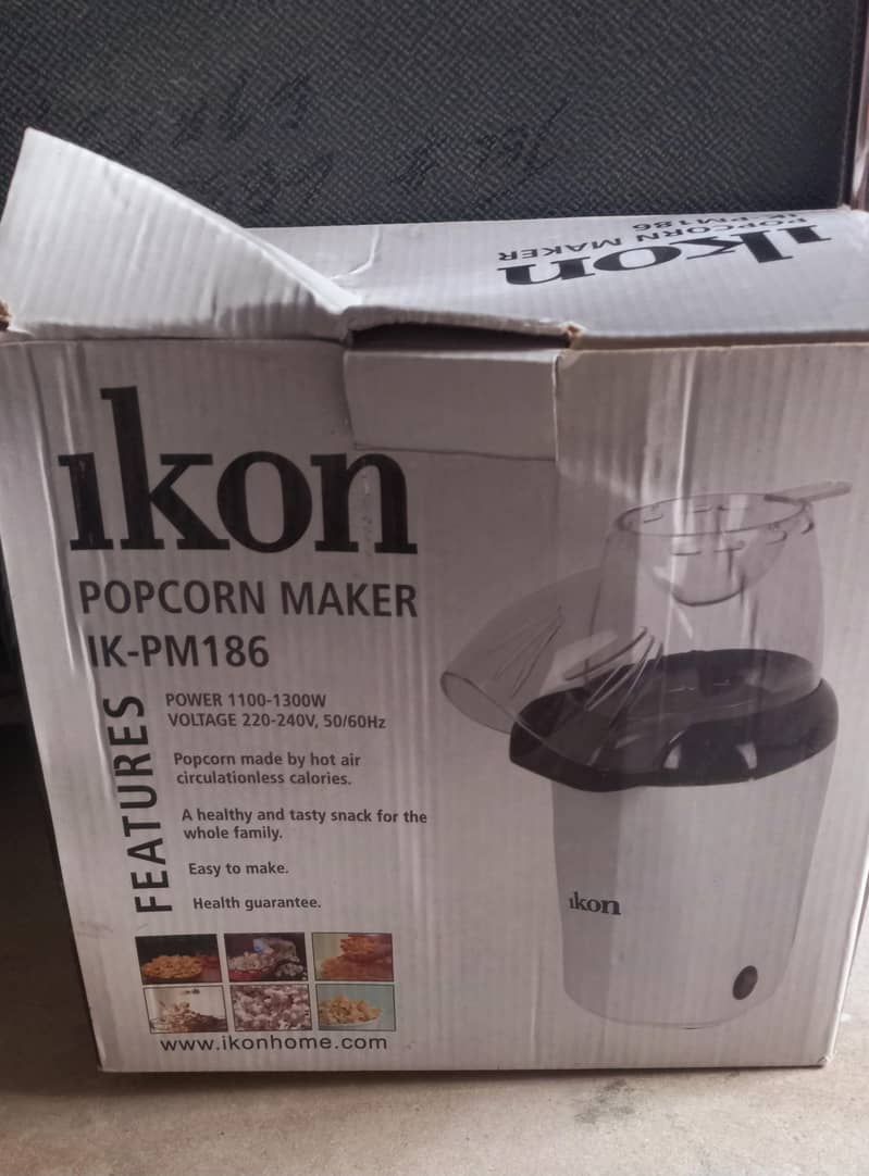 ikon pop corn maker 0