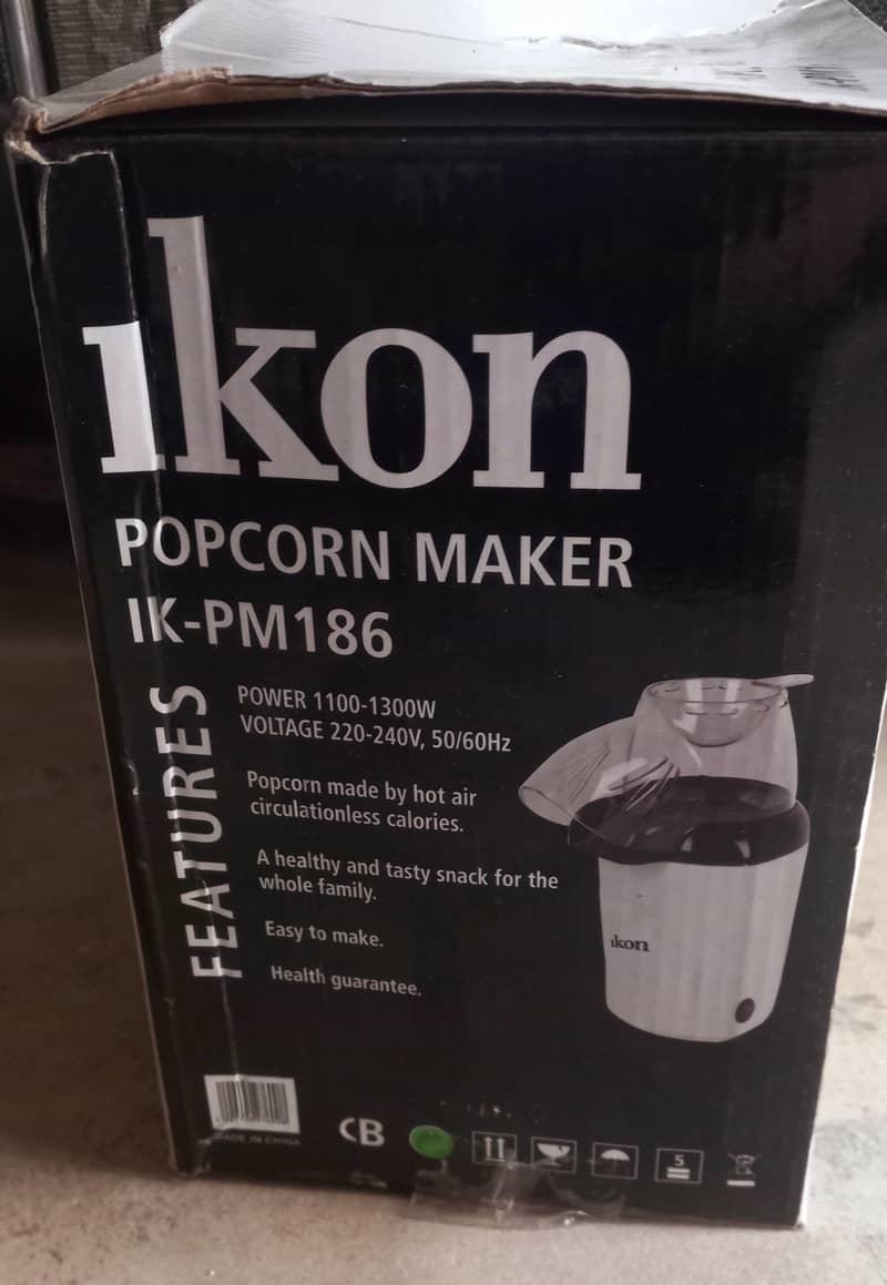 ikon pop corn maker 1