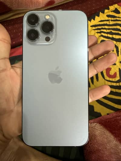 Iphone 13pro max 10/10 condition  Battery life 91% Blue color