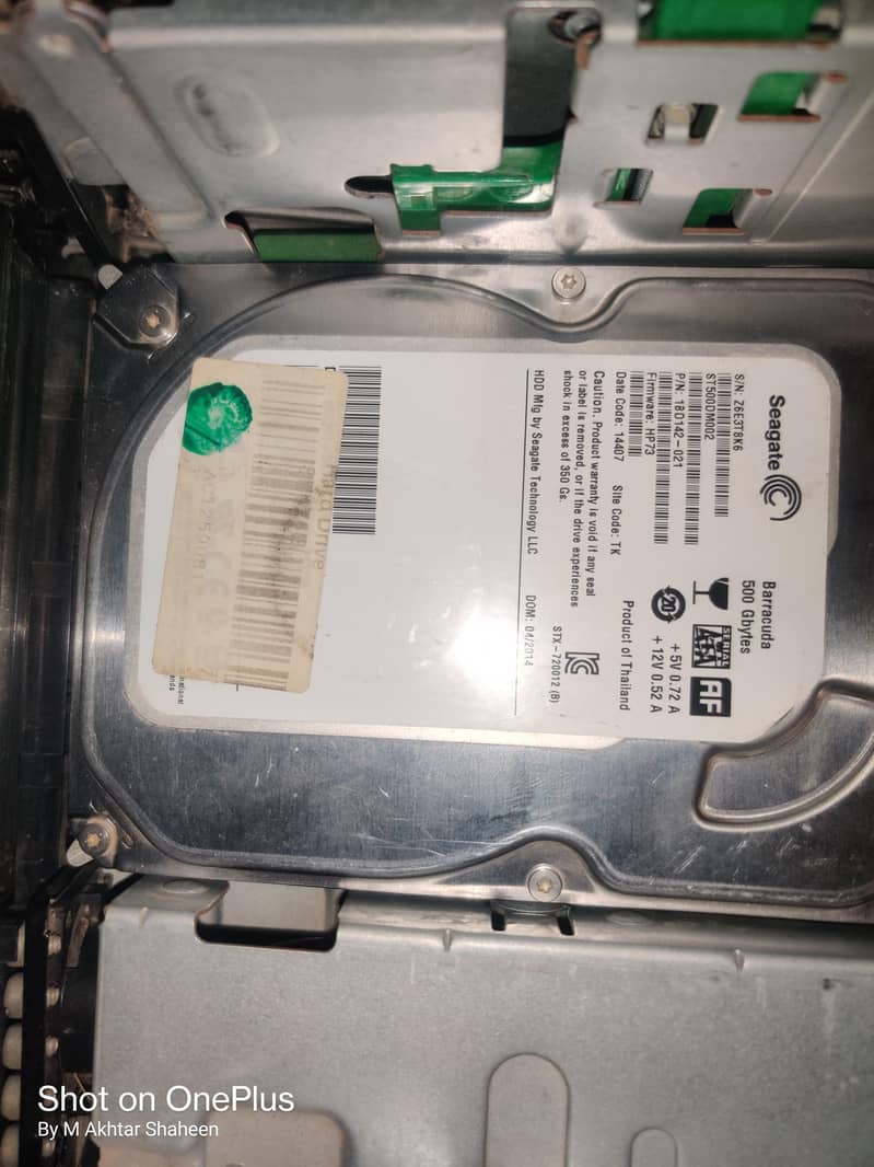 Hp pc model E8400 6